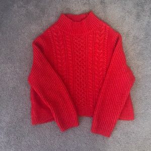 LOFT Mock Neck Sweater
